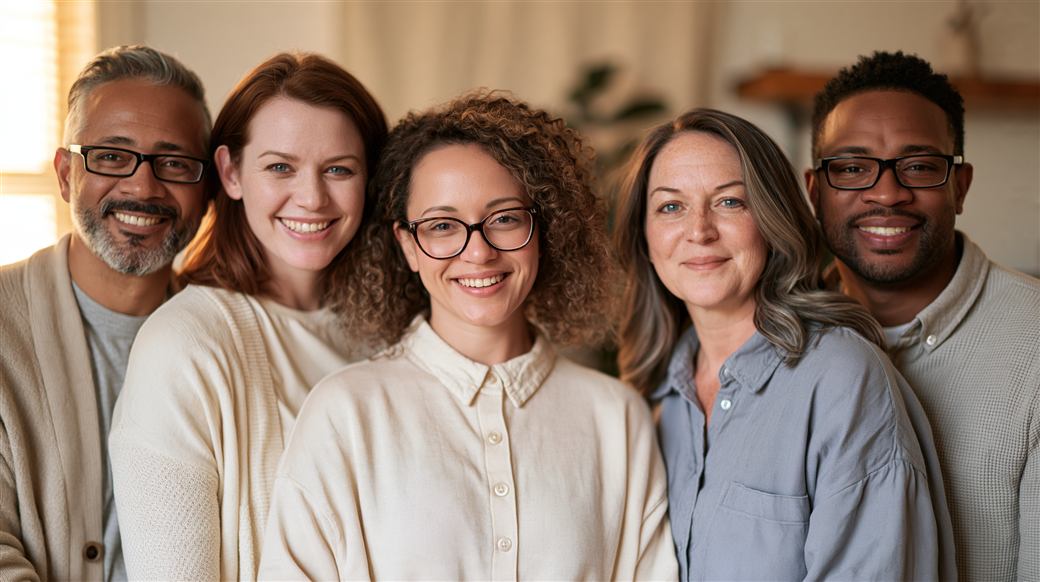 Warm, friendly faces from a Cleveland home care office